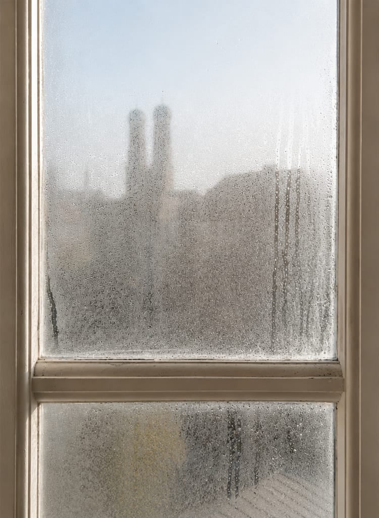Fensterreinigung Vorher